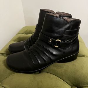 Naturalizer Coltrane Ankle Boots Booties Black Womens 8.5